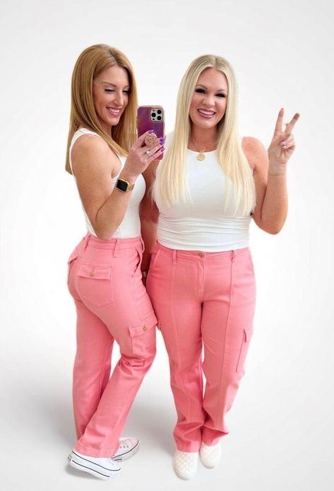 Stand out in pink with our Judy Blue Pink High Rise Cargo Jeans! Click the link below to buy now: https://daverrifashions.com/products/judy-blue-pink-high-rise-cargo-jeans Follow us on Instagram @daverrifashions #pinkjeans #judyblue #cargopants #highrise #ootd #Fashion #WomensFashion #PlusSizeClothing #WomensClothing #ShopNow #DaverriFashions High Rise Cargo Jeans, Celebrity Pink Jeans, Celebrity Pink, Pink Jeans, Follow Us On Instagram, Cargo Jeans, Ootd Fashion, Click The Link, Cargo Pants