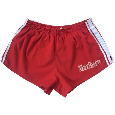 Vintage 80's red Marlboro running shorts (£27) ❤ liked on Polyvore featuring shorts, bottoms, red, clothing - shorts, 1980s shorts, vintage shorts, drawstring shorts, stretch shorts and 80s shorts 80s Shorts, Png Clothes, Stretchy Shorts, Image Swag, Kleidung Diy, Swaggy Outfits, Red Shorts, Mode Inspo, Vintage Shorts