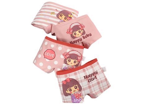 Girls Underwear Cotton Flat Angle Panties Children Boxers For 1-11Year Boxers For Girls, Cute Boxers, Kids Cartoon, Kids Pants, Kids' Fashion, Fun Prints, Cartoon Kids, Soft Fabrics, Pants