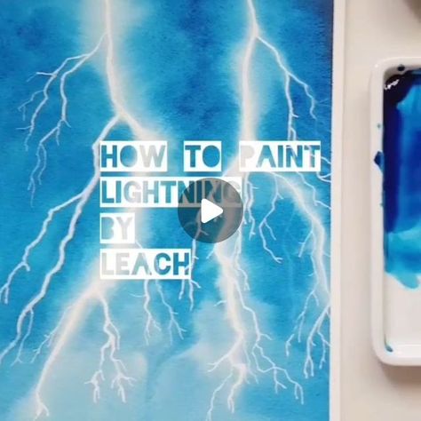 Li Ching Heng on Instagram: "Watercolour Tutorial - Lightning ⚡⚡⚡ Paint lightning! Step-by-step instructions and photos are in my earlier posts. The real time version is up on my IGTV channel. If you try this project, don't forget to tag or message me so I can see it and share it 😉
.
#watercolor #watercolorart #watercolorartist #aquarelle #watercolour #diving #squid #cuttlefish #illustrationnow #art_dailydose #artistic_nation #art_spotlight #art_we_inspire #lightning #silverbrushlimited
#schmincke_official #stcmill
#leachart #Lichingheng #leachartlesson #leachartvideo #leachartgalaxy" Paint Lightning, Lightning Painting, Watercolour Tutorial, Watercolour Tutorials, Watercolor Artist, Daily Art, Step By Step Instructions, You Tried, Real Time