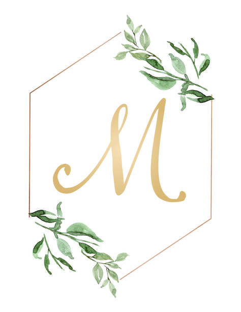 Free Printable Monograms to decorate your home. Perfect for gallery walls, bedrooms and nurseries. Monogram Art. Letter M Free Printable Monogram, Monogram Wall Art, Monogram Art, Monogram Wall, Gallery Walls, Letter M, Nurseries, Logo Design Services, Design Services