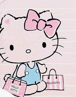 I love shopping HK Hello Kitty Shopping, Hello Kitty Shop, Hello Kitty Imagenes, Charmmy Kitty, Hello Kitty Images, Miss Kitty, Hello Kit, Sanrio Wallpaper, Cute Smile