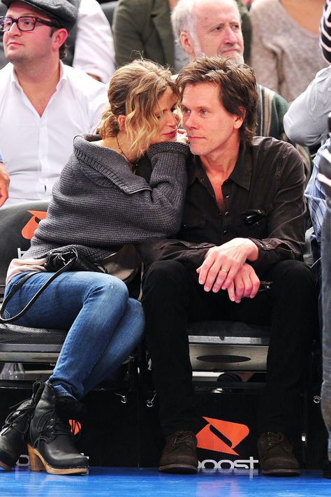 90s Couples, Funny Engagement Photos, Job Memes, Funny Engagement, Kyra Sedgwick, Throwback Photos, Cute Celebrity Couples, Kevin Bacon, Hollywood Couples