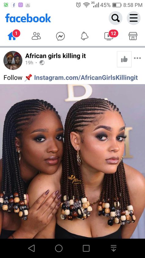 Half Cornrows With Beads, African Braids With Beads, Cornrows With Wooden Beads, Conrows Lines And Braids Short, Ghana Braids Cornrows Protective Styles, Conrows Lines And Braids With Beads, Short Cornrows With Beads, Plaits Hairstyles Black Natural, Cornrow With Beads