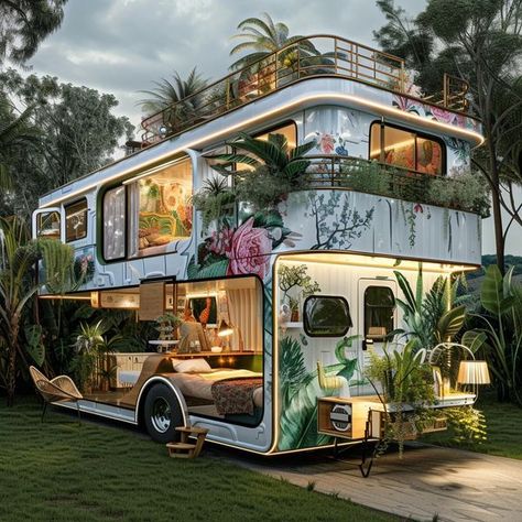 Boho Hippie Lifestyle Weird Houses, Hippie Camper, Crazy Houses, Hippie Lifestyle, Cool Campers, Hippie Van, Small Homes, Car Hacks, Diy Car