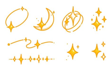 Golden star glittering constellation kaw... | Premium Vector #Freepik #vector #gold #star #line #light Star Brand Identity, Constellation Doodle, Stars Graphic Design, Fairy Sleeve, Aesthetic Vector, Introduction Template, Kawaii Stars, Gold Graphic Design, Graphic Star