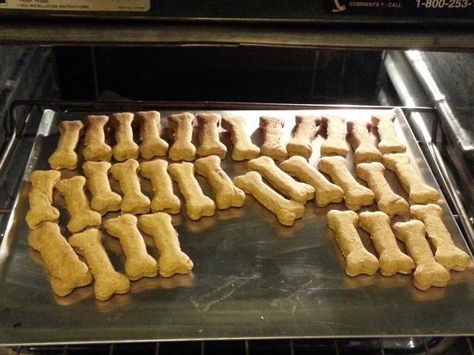 Sourdough Doggie Biscuits. Photo by Chef #1800045814 Homemade Dog Cookies, Dog Biscuit Recipes, Peanut Butter Pumpkin, Sourdough Starter Recipe, Dog Biscuits, Dog Cookies, Homemade Dog Food, Healthy Dog Treats, Dog Treat Recipes