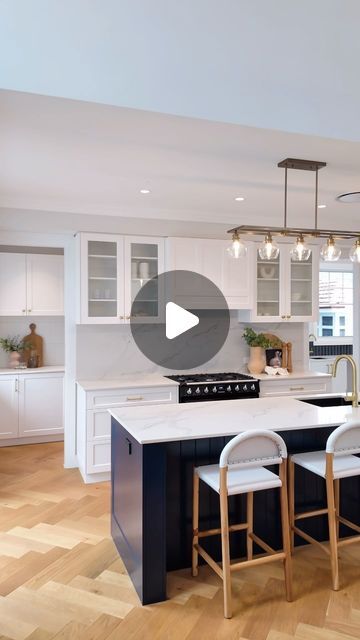 Susanna Tolo on Instagram: "Blue and white is my favourite combinations 💙🤍. So naturally a navy Kitchen Island is a YES 🙌. Tell me, what colour is your kitchen?.
.
.
.
#brisbanehomes #queenslandhomes #navykitchenisland #bluekitchenisland #blueandwhitehome #coastalhamptons" Navy Kitchen Island, Blue Kitchen Island, Navy Kitchen, Coastal Hamptons, Colour Combination, My Favourite, Tell Me, Kitchen Ideas, Color Combinations