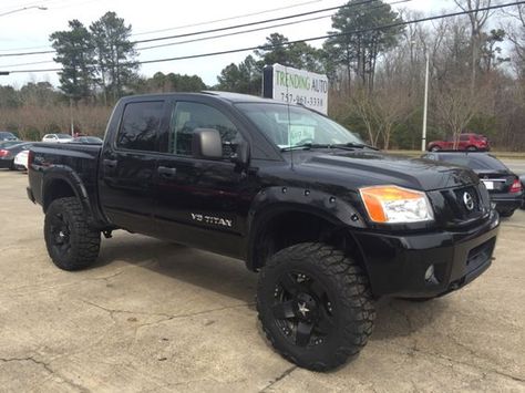 2010 Nissan Titan PRO-4X Crew Cab 4WD - $22,900 Nissan Titan Lifted, Nissan Titan Truck, Nissan Titan Pro 4x, 2004 Nissan Titan, 2006 Nissan Titan, Pickup Trucks For Sale, Customization Ideas, Nissan Titan Xd, Nissan Trucks