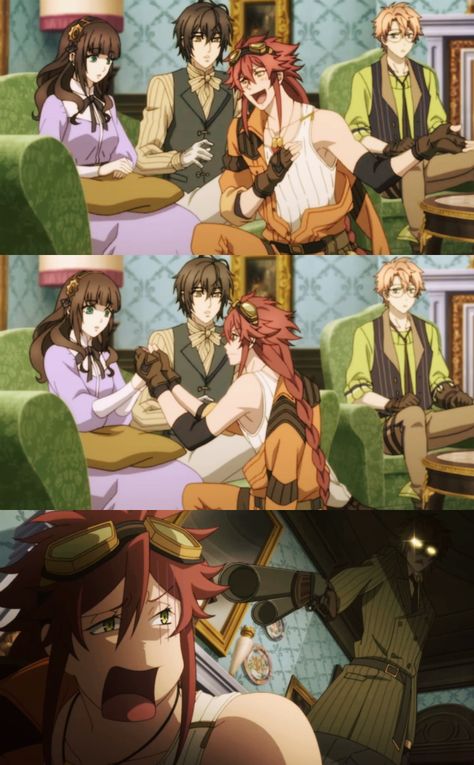 Reverse Harem Anime, Female Deku, Harem Anime, Abraham Van Helsing, Harem Games, Code Realize, Bleach Drawing, Brothers Conflict, Destiny Game