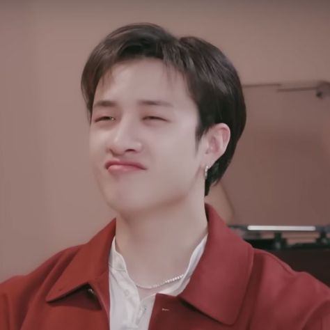 Bangchan Pout, Boyfriend Material, Bangs