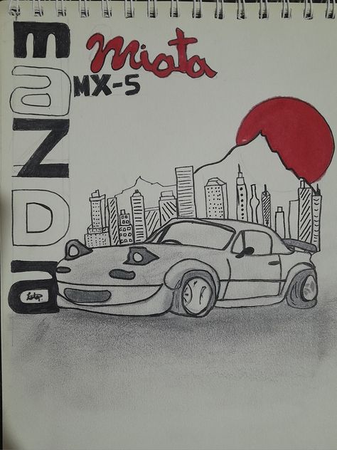 Mazda mx-5 miata Miata Sketch, Miata Drawing, Mazda Mx 5 Miata, Mx 5 Miata, Mazda Mx 5, Mazda Mx5 Miata, Mazda Mx, Mazda Miata, Mazda Mx5