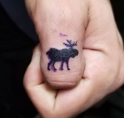 Top 11 Small Moose Tattoo Ideas - Animal Hype Moose Tattoo For Women, Minimal Moose Tattoo, Moose Face Tattoo, Moose Outline Tattoo, Moose Tattoos, Moose Clipart, Moose Tattoo, Face Tattoo, Animal Tattoos