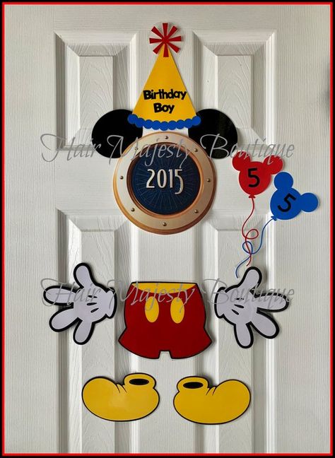 Disney Birthday Door Decorations, Disney Cruise Birthday Door Decorations, Birthday Door Decorations, Cruise Pics, Disney Cruise Door Decorations, Disney Cruise Door, Birthday Mickey Mouse, Birthday Door, Birthday Cruise