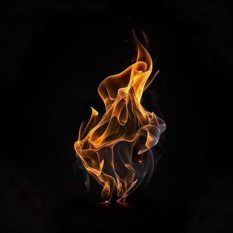 Fire With Black Background, Fire On Black Background, Phoenix Graphic Design, Fire Black Background, Flame Background, Fire Background, Fire Pattern, Photo Elements, Fire Flames