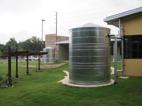 twin oaks library rainwater collection system Rainwater Storage, Rainwater Collection System, Rainwater Tank, Rainwater Collection, Rainwater Harvesting System, Rain Water Tank, Water Storage Tanks, Water Tanks, Rainwater Harvesting