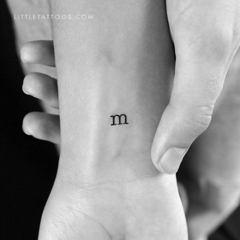 M Lowercase Typewriter Letter Temporary Tattoo - Set of 3 Fonts for tattoos #fontsfortattoos tattoo #tattoo tattoos #tattoos fonts #fonts font #font 7.81 Date Of Birth Tattoos Ideas Fonts, Name Tattoos On Neck, Tattoo Font Styles, Number Tattoo Fonts, Fonts For Tattoos, Typewriter Letters, Tattoos Fonts, Names Tattoos For Men, Typography Tattoo