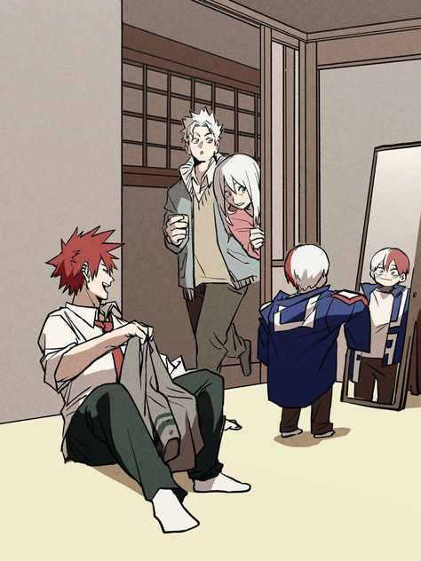 Todoroki Siblings, Deku Squad, Todoroki Family, Toya Todoroki, Anime Siblings, My Hero Academia 2, My Hero Academia Shouto, My Hero Academia Memes, Buko No Hero Academia