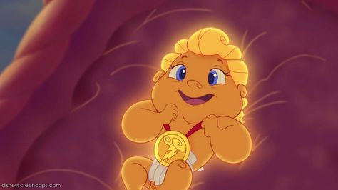 baby Baby Hercules, Disney Characters Images, Hercules Disney, Baby Disney Characters, Fuzzy Wuzzy, Disney Hercules, Cosplay Cute, Pixar Characters, Disney Pictures