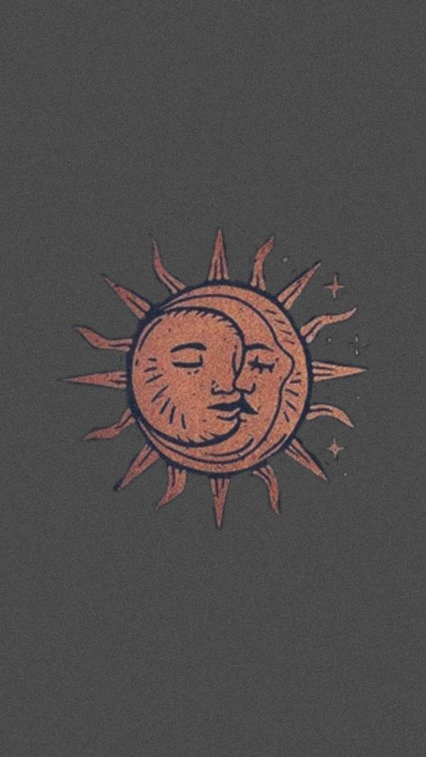 Moon Paintings Aesthetic, 2x3 Tattoo Ideas, Sun Face Art, Iphone Wallpaper Moon, Eclipse Tattoo, Tatoo Inspiration, Yoga Illustration, Sibling Tattoos, Black Girls With Tattoos