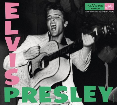 Elvis-Presley-‘Elvis-Presley Elvis Presley Albums, Greatest Album Covers, Rock & Roll, Cool Album Covers, Album Frames, Heartbreak Hotel, Pochette Album, Liam Gallagher, Great Albums