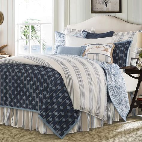 East Urban Home Skylar Reversible Quilt Set | Wayfair King Quilt Sets, Dining Table Accessories, Striped Duvet, Bedding Stores, King Quilt, Reversible Quilt, Quilt Set, Comforter Set, Quilt Sets