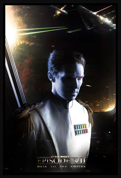 Heir to the empire by NeroVII.deviantart.com on @DeviantArt Thrawn Star Wars, Heir To The Empire, Admiral Thrawn, Star Wars Villains, Star Wars Painting, Grand Admiral Thrawn, Google Sketchup, Movie Production, Basic Geometry