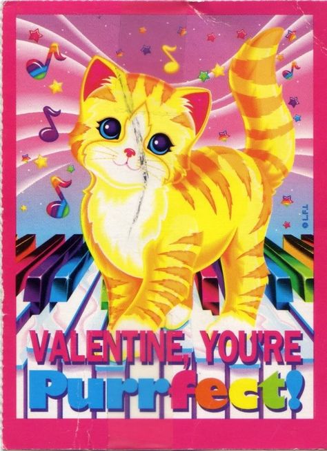 Lisa  Frank 90s Valentines, Lisa Frank Stickers, Nostalgia Aesthetic, Hari Valentine, Retro Valentines, Lisa Frank, Old Ads, Valentines Day Party, 90s Kids