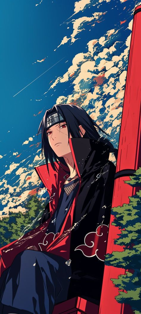 Itachi Uchiha Art, Naruto Uzumaki Art, Anime Shadow, Naruto Funny, Anime Artwork Wallpaper, Naruto Wallpaper, Cool Anime Pictures, Naruto Art, Itachi Uchiha