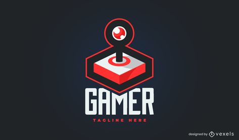 Joystick Logo, Recommended Fonts, Gaming Logo, Design Layouts, Graphic Design Layouts, Water Design, 3d Logo, Digital Art Illustration, Magazine Layout