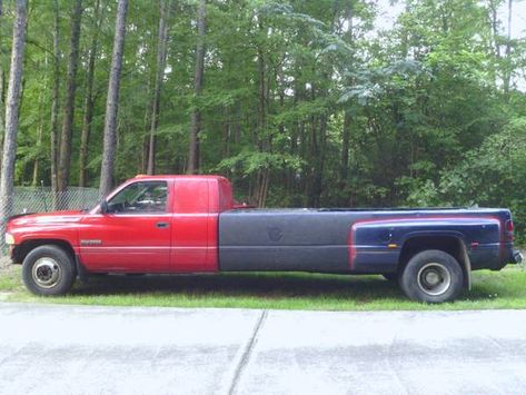 BangShift.com Craigslist Find: A 1999 Dodge Ram 2500 With A Cummins, A Stick.....And A 13-Foot Long Bed - BangShift.com 1998 Dodge Ram 2500 Cummins, Ram Dually, Dodge Ram 2500 Cummins, Dodge Dually, Scott Brown, Exploding Kittens, Long Bed, Car Memes, Dodge Trucks