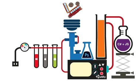 BiosCube is game laboratory for those who love games and would like to make addictive games.  This gif animation represents our laboratory  Visit Our Website: http://bioscube.com/ Chemistry Gif, Google Doodles, Gif Animation, Love Games, Creative Work, Chemistry, Lab, Doodles, Gif