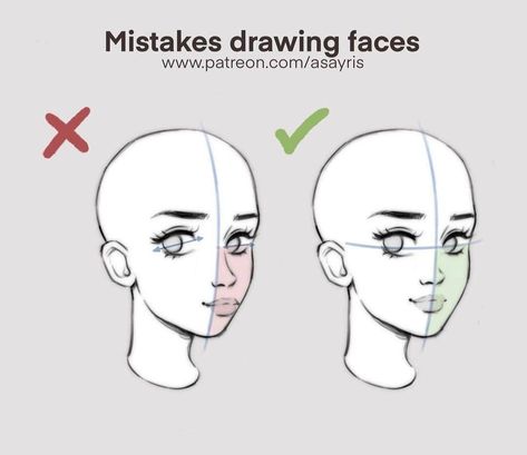 How To Draw A Face At 3/4, Stylized Character Design Tutorial, Face Refs Drawing, Blank Character Base Female, Face Types Drawing Reference, Looking Up Profile Reference, Drawing Inspo Face, Head Turned To The Side Drawing, How To Draw 3/4 Profile