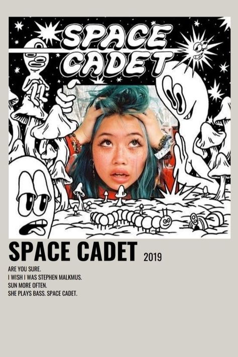 College Poster, Indie Singers, Minimalist Music, Space Cadet, Music Poster Ideas, Vintage Music Posters, Music Poster Design, Iconic Album Covers, Movie Poster Wall