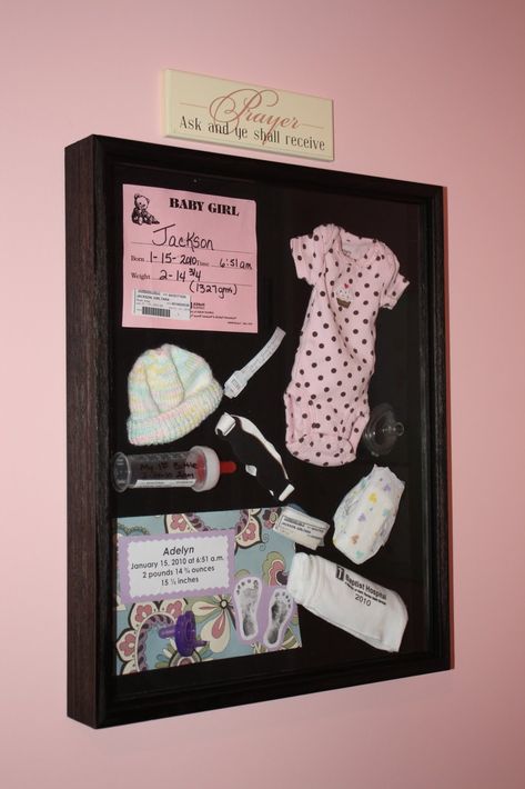 Quadro de memórias Shower Bebe, Baby Time, Everything Baby, Baby Crafts, Box Ideas, Future Baby, Future Kids, Girl Nursery