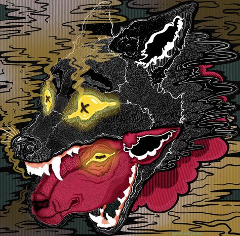 A Sheep In Wolves Clothing, Sheep Digital Art, Wolves Art Draw, Sheep In Wolf Clothing, Sheep In Wolf's Clothing, Sheep In Wolves Clothing Tattoo, Wolves Illustration, Wolves Art, Wolves Drawing