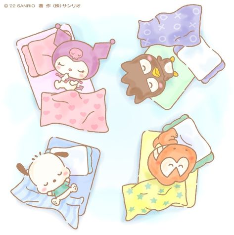 Sanrio Art, Sanrio Wallpaper, Pajama Party, Little Twin Stars, Sanrio Characters, Cute Illustration, Cuteness Overload, Aesthetic Art, Cute Wallpapers