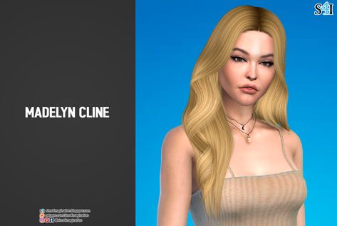 Sarah Cameron, Madelyn Cline, Sims 4 Cas, Sims 4 Cc, The Sims 4, Sims Cc, American Actress, The Sims, Make Sure