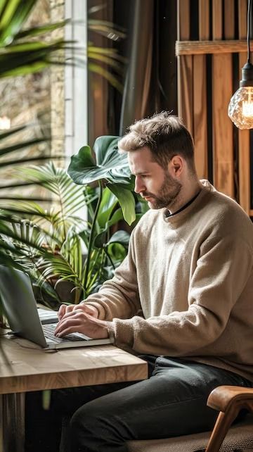 Premium Photo | Person working on laptop home office cozy lighting Person Working On Laptop, Office Cozy, Stock Photos People, Work From Home Office, Cozy Lighting, Photography Office, Working On Laptop, Headshot Photography, Art Portfolio