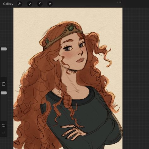 Merida Fanart, Brave Movie, Princess Merida, Classic Disney Movies, Merida Brave, Old Disney, Fantasy Costumes, Digital Art Anime, Disney Fan Art