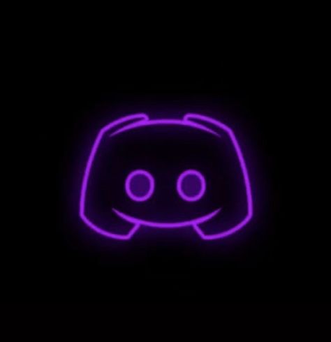 Icon Design Purple Neon, App Icon Theme Ideas, Neon Purple Discord Icon, Icon Design Snapchat, Purple Discord Icon, Purple Widget Icons, Iphone Purple Wallpaper, Purple Discord Banner, Dark Purple Logo