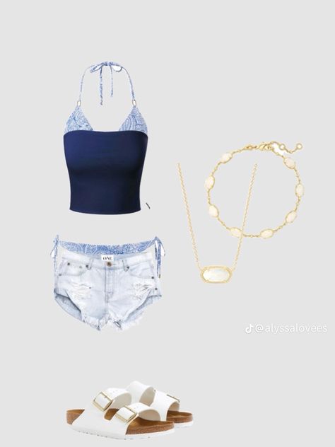 Summer Outfits For Teens, Teen Summer, Outfit Inspo Summer, Summer Fashion Outfits, Vacation Outfits, Beach Girl, Summer Top