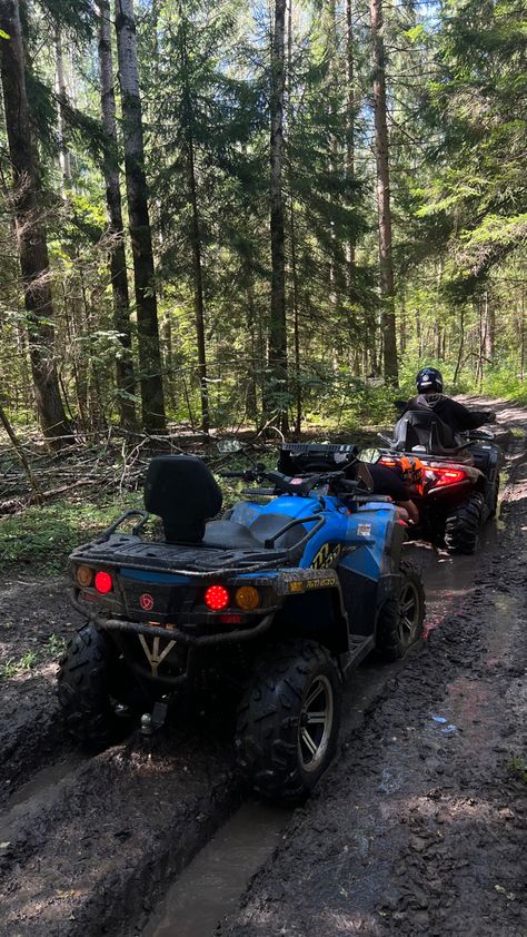 Atv Riding Aesthetic, Mud Riding, Outdoor Hobbies, Country Pictures, Four Wheeling, Country Aesthetic, Atv Riding, Motorcycle Wallpaper, Adrenaline Rush