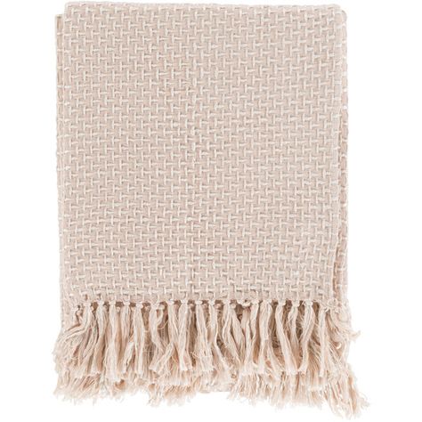 Surya Tierney Pale Pink Throw Blanket (55 NZD) ❤ liked on Polyvore featuring home, bed & bath, bedding, blankets, fillers, decor, accessories, blanket, fringe blanket and woven throw Light Pink Throw Blanket, Coral Throw Blanket, Light Pink Bedding, Baby Pink Bedding, Electric Throw Blanket, Textured Throw Blanket, Pink Throw Blanket, Fringe Throw Blanket, Textured Blankets