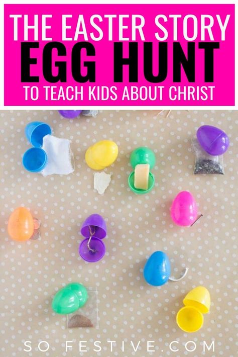 Resurrection Eggs Diy, Easter Story Activities, Easter Story For Kids, Easter Story Eggs, Resurrection Eggs, Christ Centered Easter, The Easter Story, Easter Lessons, Easter Gift Tag