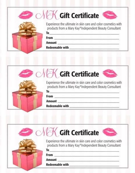 Mary Kay Gift Certificates, Mary Kay Gifts, Selling Mary Kay, Mary Kay Marketing, Mary Kay Consultant, Mary Kay Business, Create A Website, Beauty Consultant, Gift Certificates