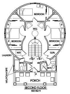 Silo House Plans, Classic House Plans, Bin House, Grain Bin House, Round House Plans, Silo House, Grain Silo, Dome Home, Dome House