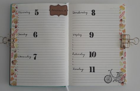 Bulletin Journal, Diy Agenda, Bullet Journal, Notebook, Van, Drawings