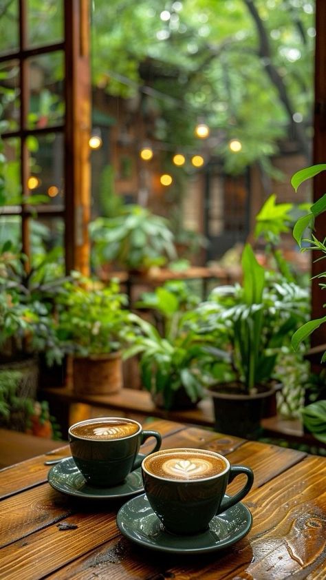 Cafe Oven, Rain And Coffee, Tea Wallpaper, Cafe Mocha, Outdoor Bistro, Cafe Cup, Outdoor Bistro Set, Set Ideas, Double Shot