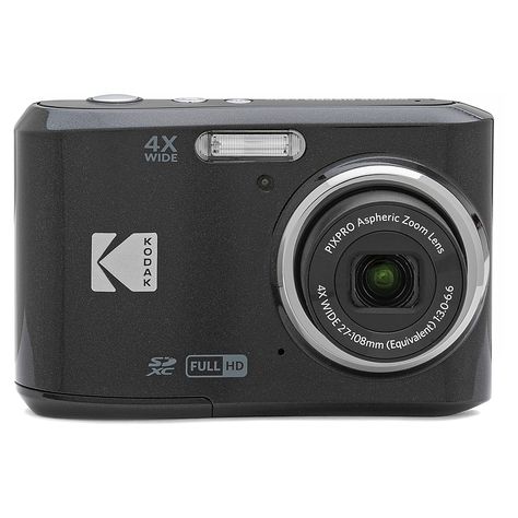 Kodak PIXPRO FZ45 16.4 Megapixel Digital Camera Black FZ45-BK - Best Buy Face Detection, Kodak Pixpro, Camera Stand, Camera Digital, Vlogging Camera, Point And Shoot Camera, Red Eye, Compact Camera, Wide Angle Lens